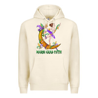 Tofu mardi gras cutie Premium Hoodie - CowGirlArtShop