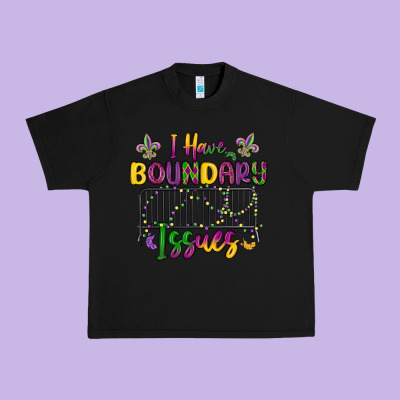 I Have Boundary Issues Urban Heavy Tee Designed By Maliassmallbusiness