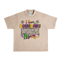 French Oak i have boundary issues Urban Heavy Tee - MaliasSmallBusiness