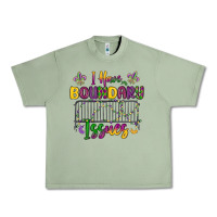 Oil Green i have boundary issues Urban Heavy Tee - MaliasSmallBusiness