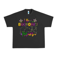 Pigment Black i have boundary issues Urban Heavy Tee - MaliasSmallBusiness