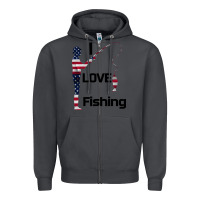 Smoke I love fishing Zipper Hoodie - Bettercallsaul