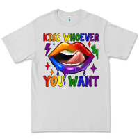 Dove Grey kiss whoever you want Premium Tee - JahusDesignShop