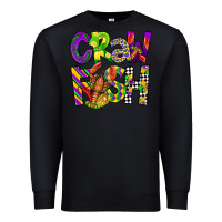 Black crawfish mardi gras Premium Sweatshirt - CowGirlArtShop