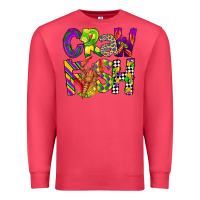 Cardinal crawfish mardi gras Premium Sweatshirt - CowGirlArtShop
