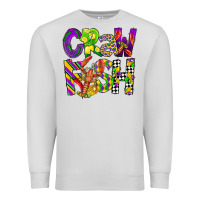 Dove Grey crawfish mardi gras Premium Sweatshirt - CowGirlArtShop