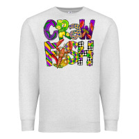 Oatmeal Heather crawfish mardi gras Premium Sweatshirt - CowGirlArtShop