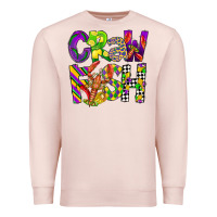 Pale Pink crawfish mardi gras Premium Sweatshirt - CowGirlArtShop