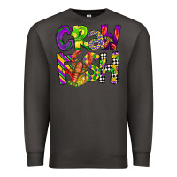 Smoke crawfish mardi gras Premium Sweatshirt - CowGirlArtShop