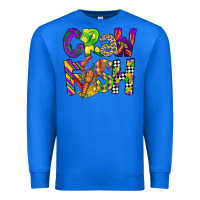 True Royal crawfish mardi gras Premium Sweatshirt - CowGirlArtShop