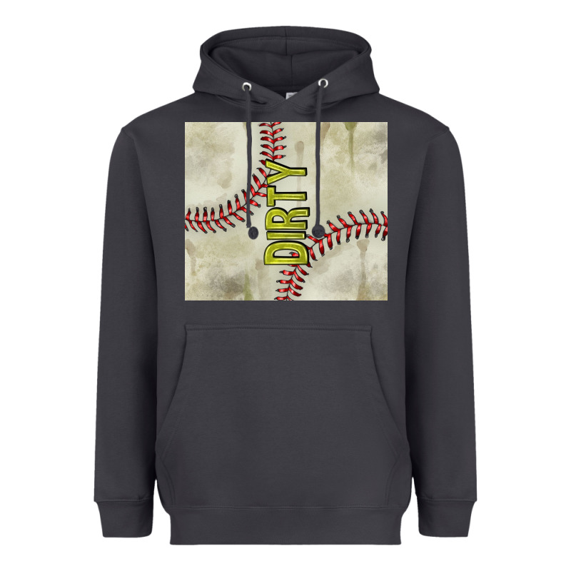 Dirty Baseball Heavyweight Hoodie by TumblerDesignByShophia | Teevron
