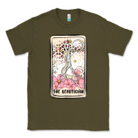 Army Green hair stylist Classic Tee - MaliasSmallBusiness
