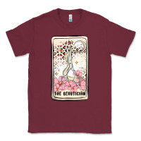 Burgundy hair stylist Classic Tee - MaliasSmallBusiness