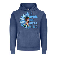 Vintage Denim in april we wear blue Vintage Hoodie - MaliasSmallBusiness