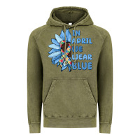 Vintage Olive in april we wear blue Vintage Hoodie - MaliasSmallBusiness