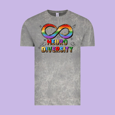 Neurodiversity Vintage Tee Designed By Jahusdesignshop
