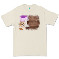 Bone Wood Cowhide Pattern Premium Tee - Bettercallsaul