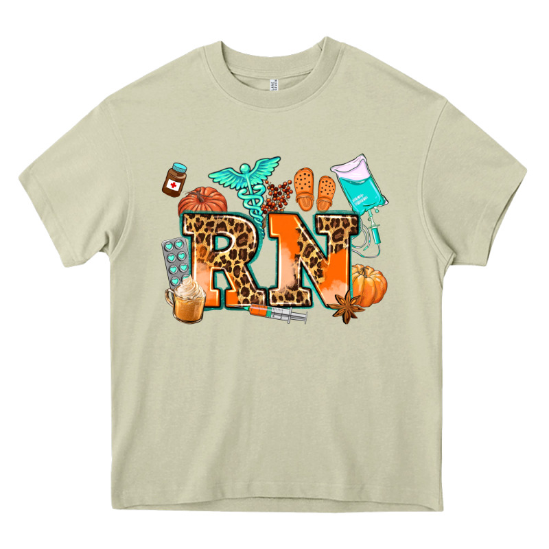 Rn Registered Nurse Heavy Core Tee by AdoDesignShop | Teevron