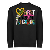 Black my first day of 1st grade Heavyweight Sweatshirt - NancyCooperArtShop