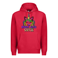 Cardinal mardi gras cutie unicorn Premium Hoodie - CowGirlArtShop