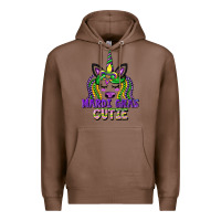 Chestnut mardi gras cutie unicorn Premium Hoodie - CowGirlArtShop