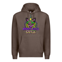 Coffee mardi gras cutie unicorn Premium Hoodie - CowGirlArtShop