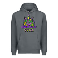 Rock mardi gras cutie unicorn Premium Hoodie - CowGirlArtShop