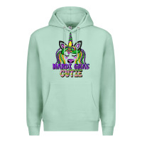 Seafoam mardi gras cutie unicorn Premium Hoodie - CowGirlArtShop