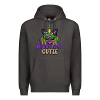 Smoke mardi gras cutie unicorn Premium Hoodie - CowGirlArtShop