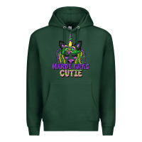 Sports Green mardi gras cutie unicorn Premium Hoodie - CowGirlArtShop
