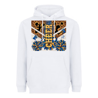 White Cheer Heavyweight Hoodie - TumblerDesignByShophia