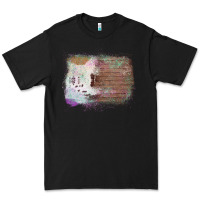 Black Cowhide Wood Glitter Pattern Premium Tee - Bettercallsaul
