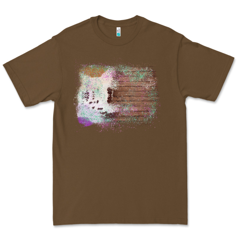 Cowhide Wood Glitter Pattern Premium Tee by Bettercallsaul | Teevron