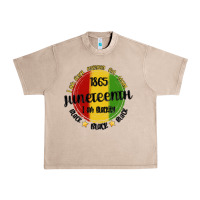 French Oak i am black everyday but today juneteenth Urban Heavy Tee - MaliasSmallBusiness