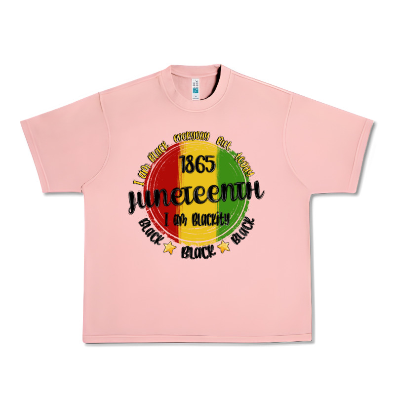 I Am Black Everyday But Today Juneteenth Urban Heavy Tee by MaliasSmallBusiness | Teevron