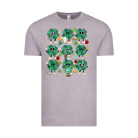 Vintage Zinc teacher st patrick day clovers Vintage Tee - MaliasSmallBusiness