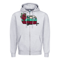 Heather Grey Camper Zipper Hoodie - Bettercallsaul