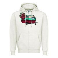 Oatmeal Heather Camper Zipper Hoodie - Bettercallsaul