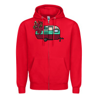 Red Camper Zipper Hoodie - Bettercallsaul
