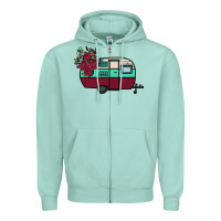 Seafoam Camper Zipper Hoodie - Bettercallsaul