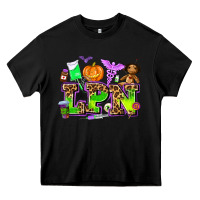 Black lpn halloween nurse with Heavy Core Tee - AdoDesignShop