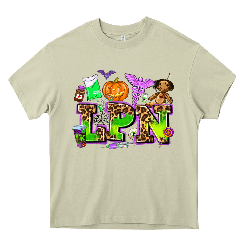 Lpn Halloween Nurse With Heavy Core Tee by AdoDesignShop | Teevron