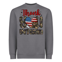 Storm thank you veteran Heavyweight Sweatshirt - MaliasSmallBusiness