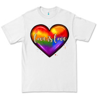 White love is love heart Premium Tee - JahusDesignShop