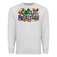 Dove Grey child nutrition mardi gras cowgirl Premium Sweatshirt - CowGirlArtShop