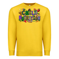 Lemon child nutrition mardi gras cowgirl Premium Sweatshirt - CowGirlArtShop