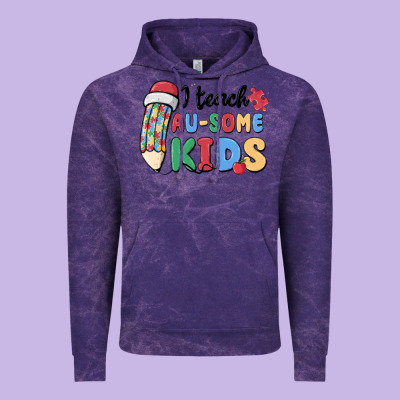 I Teac Au Some Kids Vintage Hoodie Designed By Maliassmallbusiness