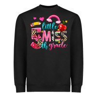 Black little miss fifth grade Heavyweight Sweatshirt - NancyCooperArtShop