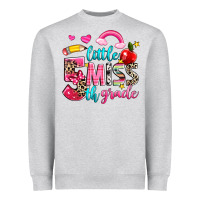 Heather Grey little miss fifth grade Heavyweight Sweatshirt - NancyCooperArtShop