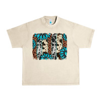 Sandshell gemstone leopard cowhide brushstroke Urban Heavy Tee - AdoDesignShop